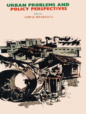 cover image of Urban Problems and Policy Perspectives